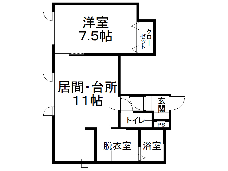 不動産賃貸 間取り