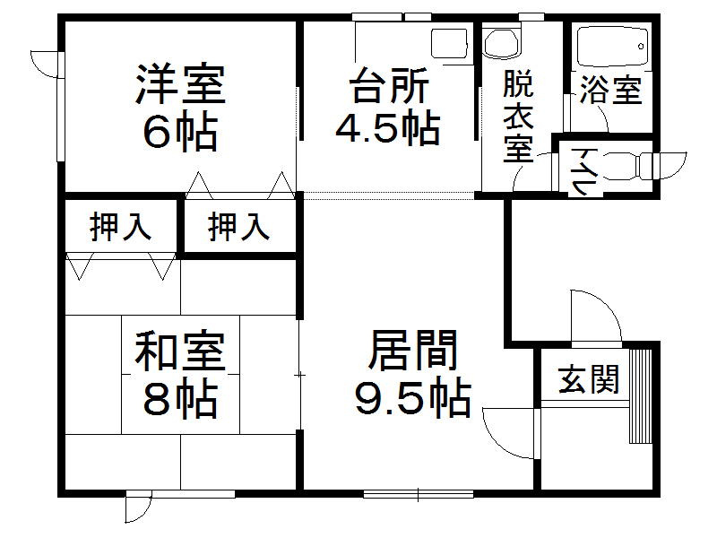 不動産賃貸 間取り