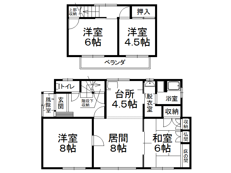 不動産賃貸 間取り