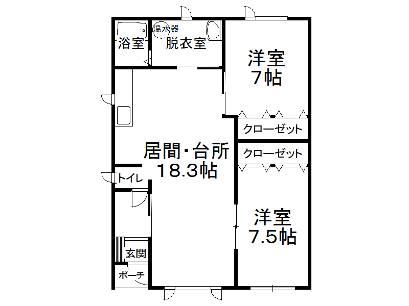 不動産賃貸 間取り