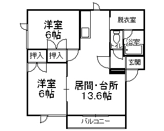 不動産賃貸 間取り