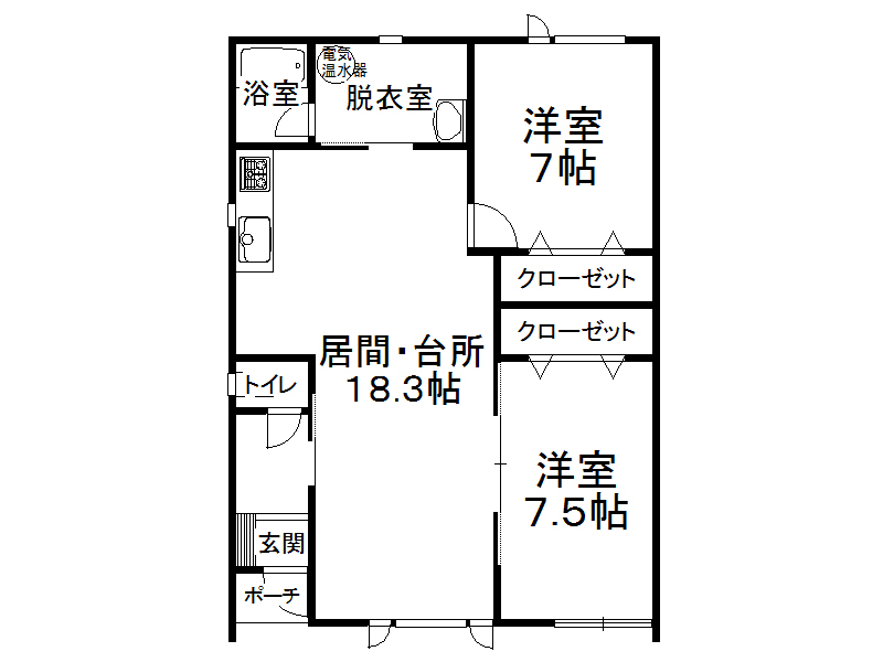 不動産賃貸 間取り