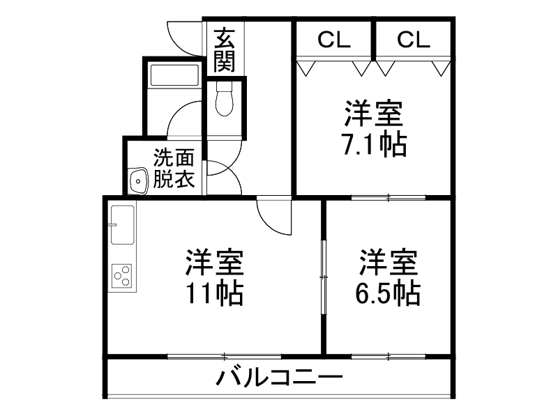 不動産賃貸 間取り
