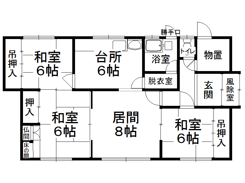 不動産賃貸 間取り