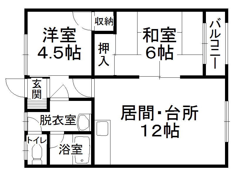 不動産賃貸 間取り