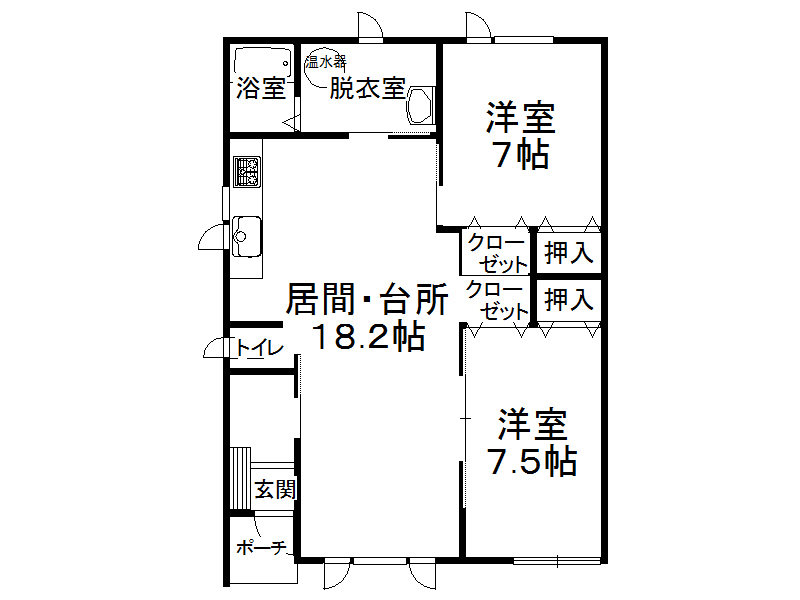 不動産賃貸 間取り