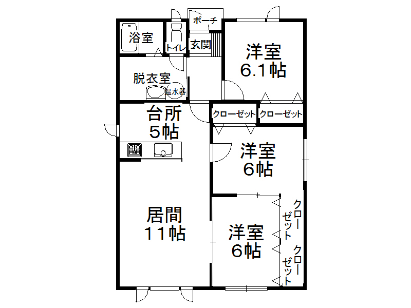 不動産賃貸 間取り
