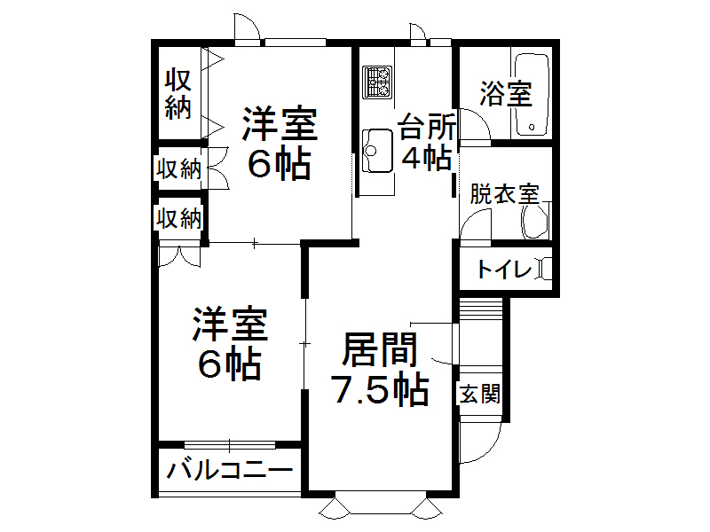 不動産賃貸 間取り