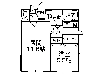 不動産賃貸 間取り