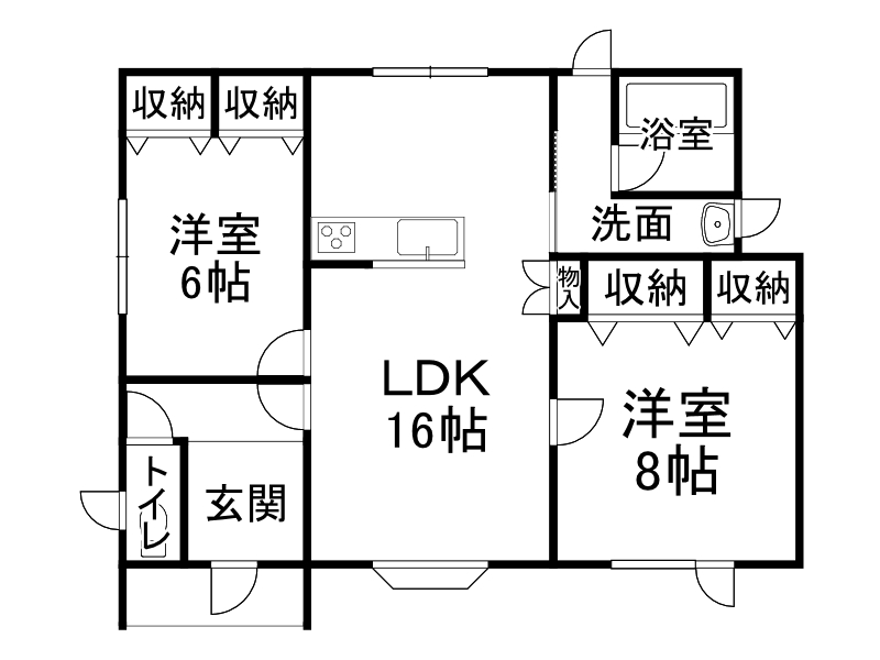 不動産賃貸 間取り