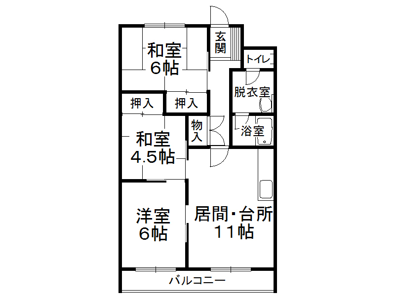 不動産賃貸 間取り
