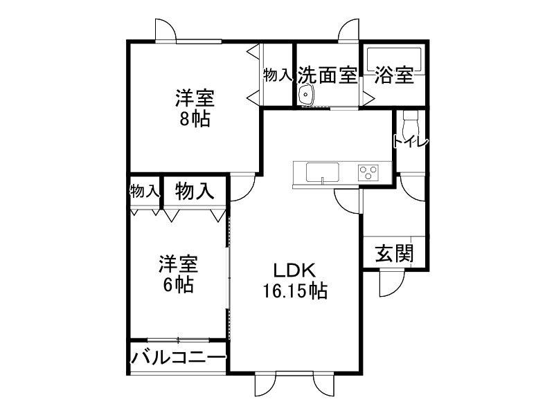不動産賃貸 間取り
