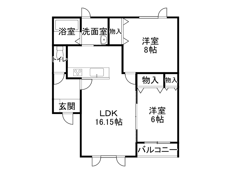 不動産賃貸 間取り