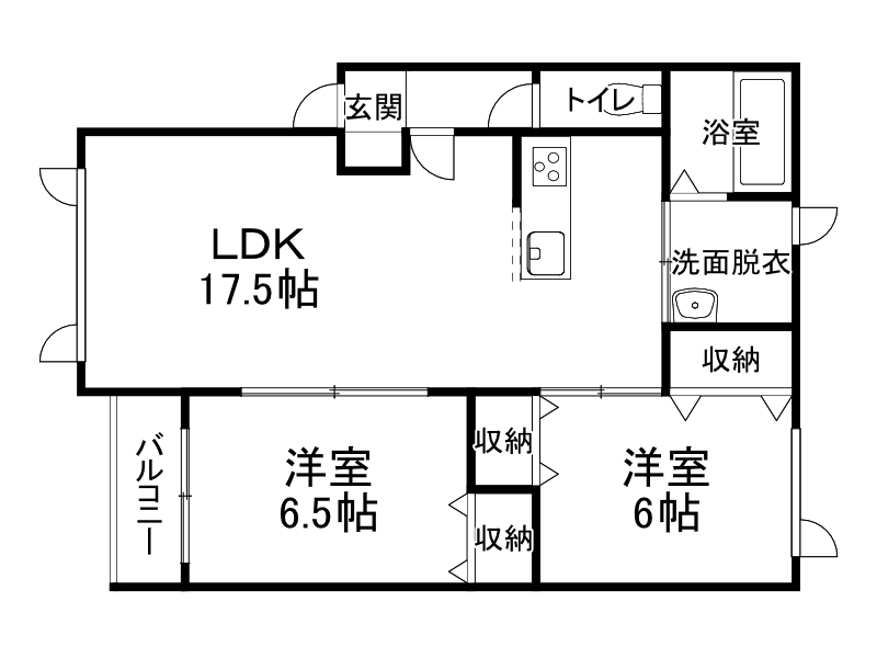 不動産賃貸 間取り