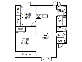不動産賃貸 間取り