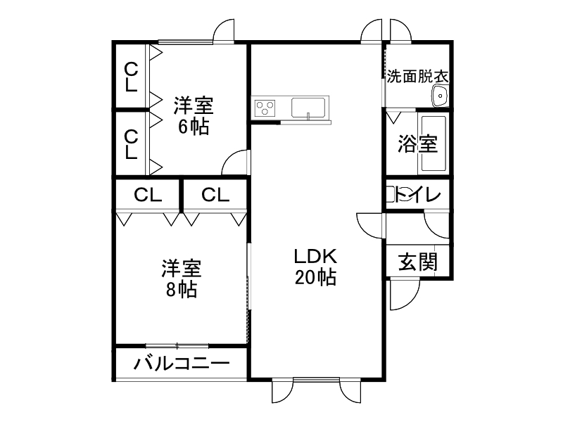 不動産賃貸 間取り