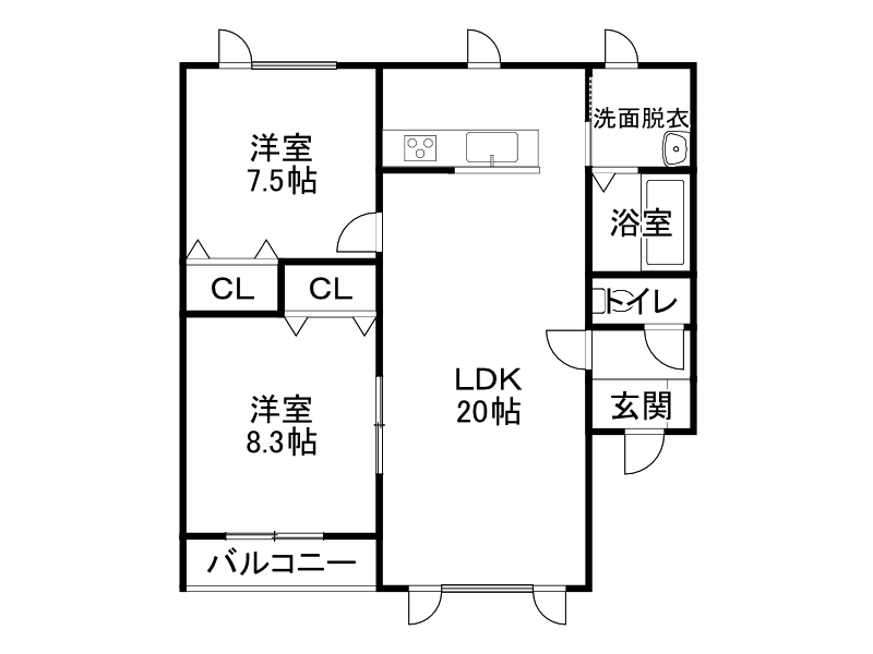 不動産賃貸 間取り