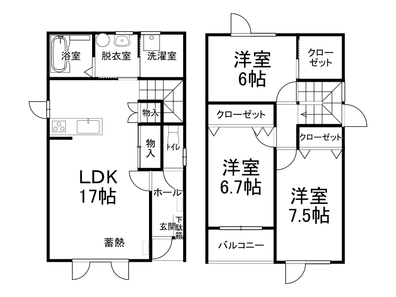 不動産賃貸 間取り