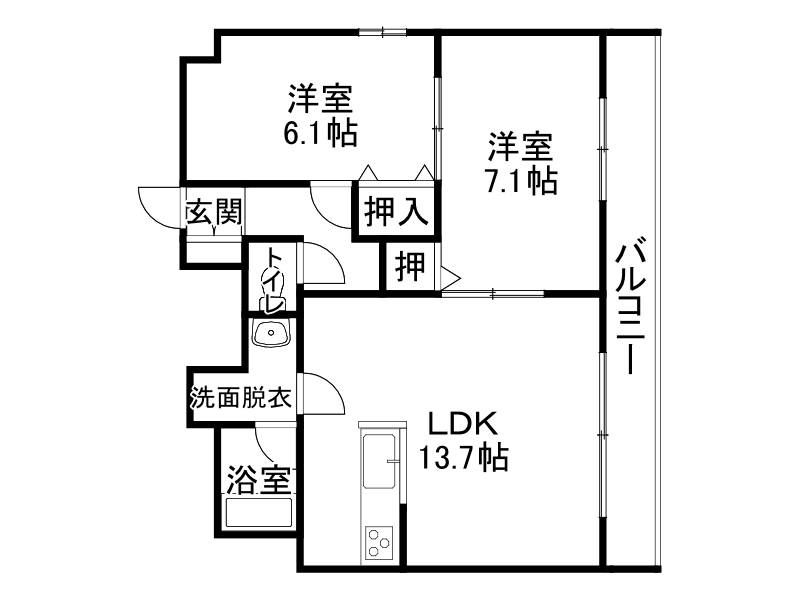 不動産賃貸 間取り