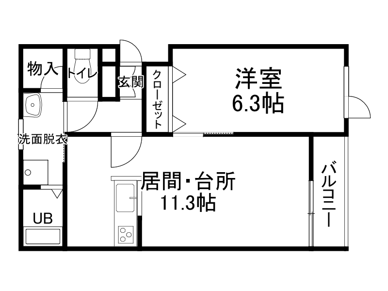 不動産賃貸 間取り