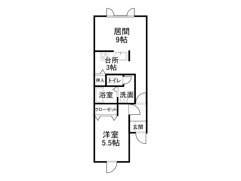 不動産賃貸 間取り