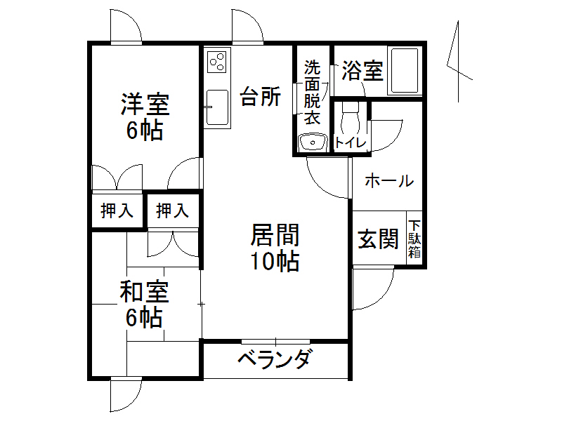 不動産賃貸 間取り