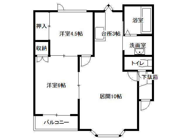 不動産賃貸 間取り