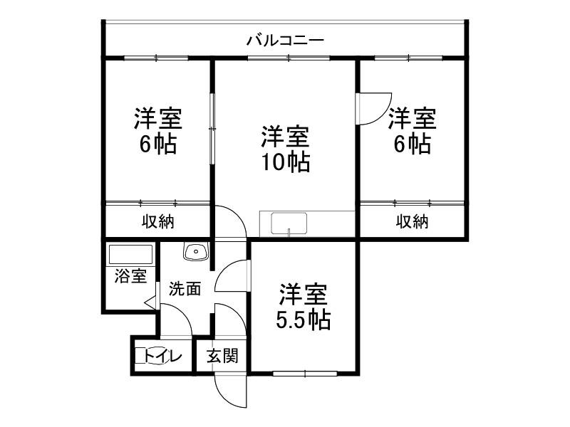 不動産賃貸 間取り