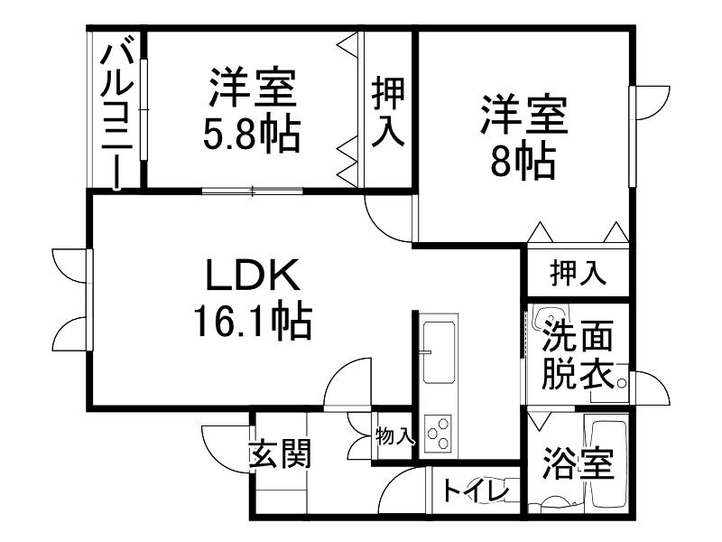 不動産賃貸 間取り