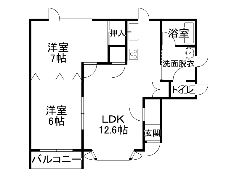 不動産賃貸 間取り