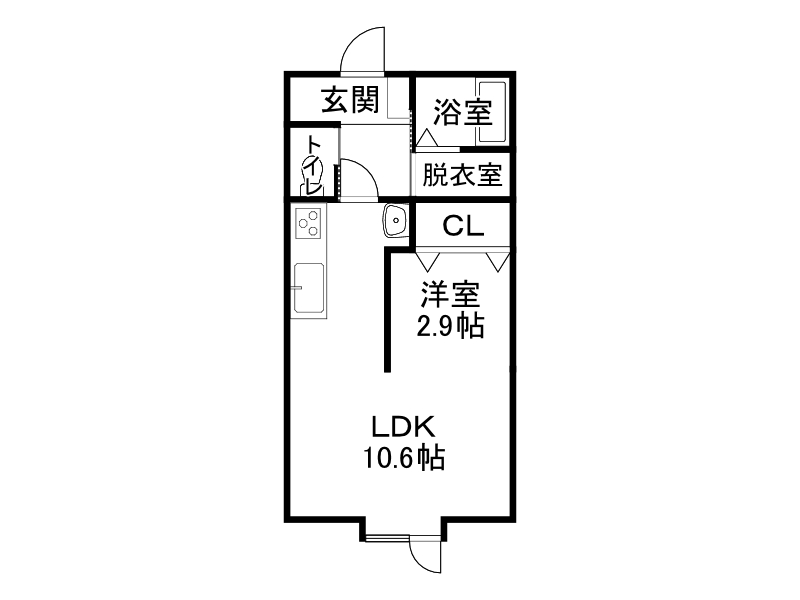 不動産賃貸 間取り