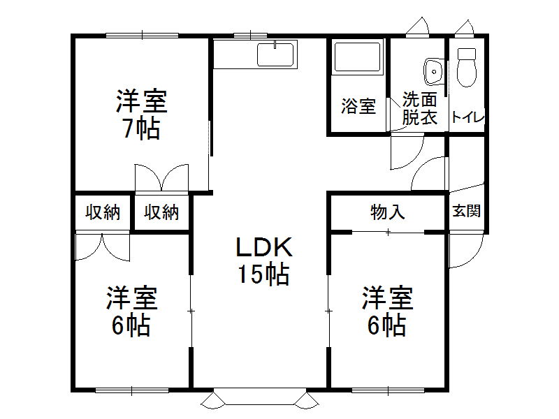 不動産賃貸 間取り