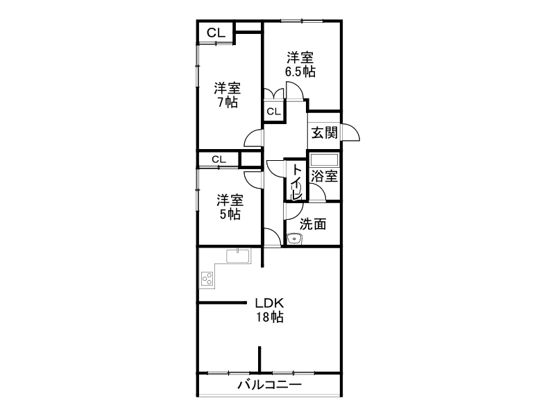 不動産賃貸 間取り