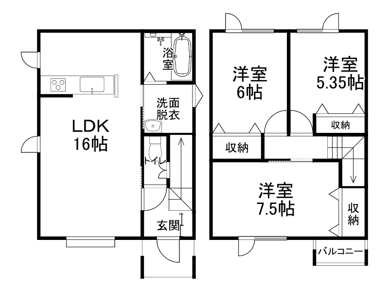不動産賃貸 間取り