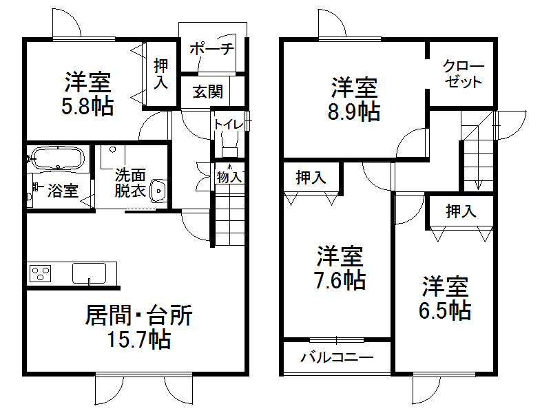 不動産賃貸 間取り