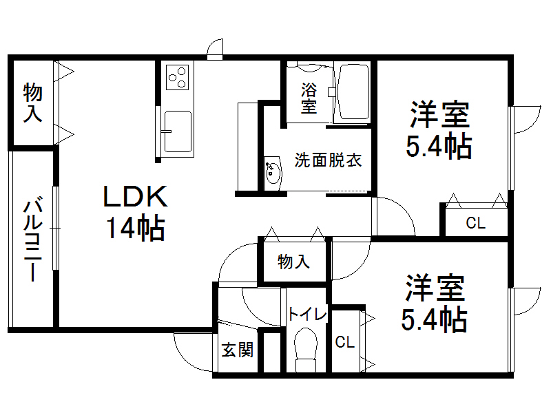 不動産賃貸 間取り