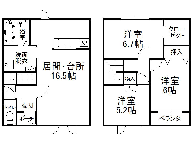 不動産賃貸 間取り