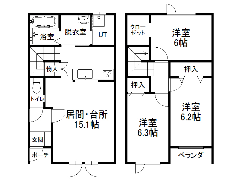 不動産賃貸 間取り