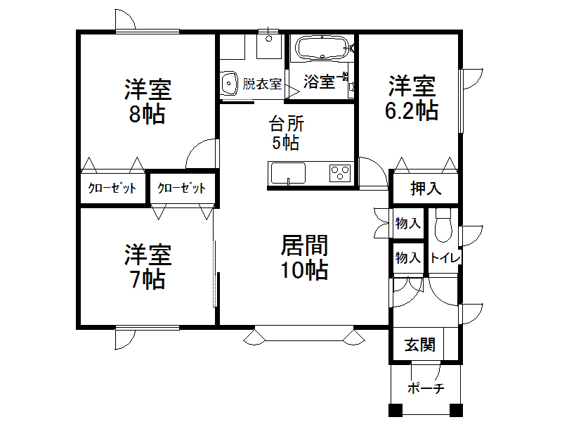 不動産賃貸 間取り