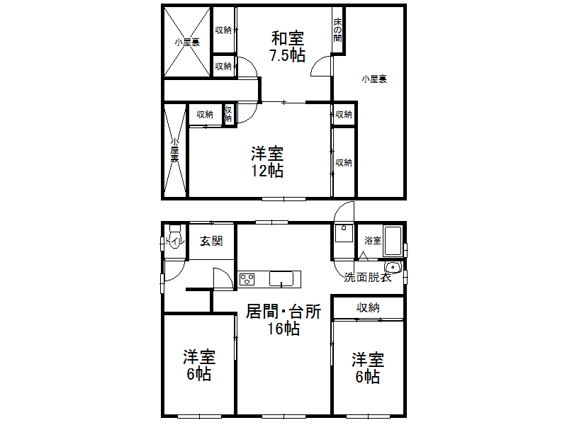不動産賃貸 間取り