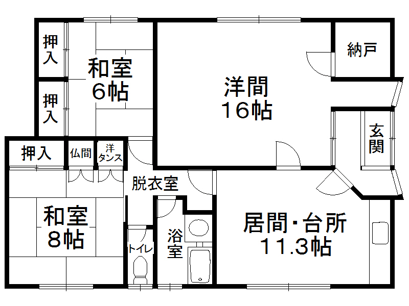 不動産賃貸 間取り
