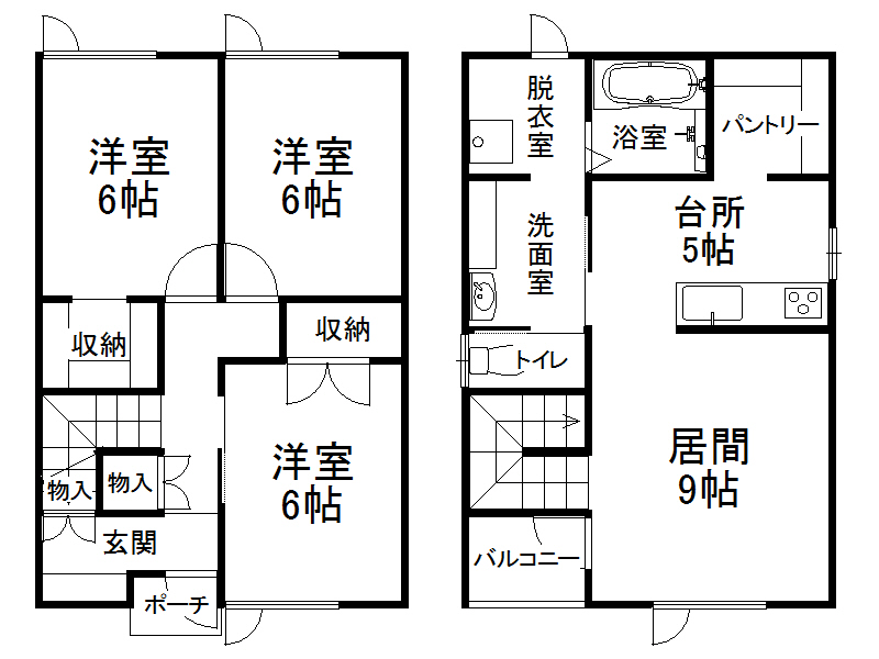 不動産賃貸 間取り