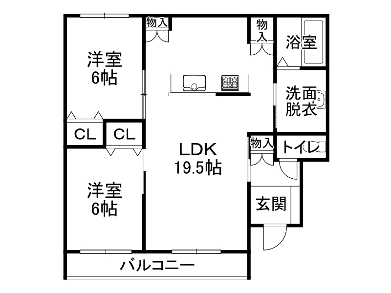 不動産賃貸 間取り