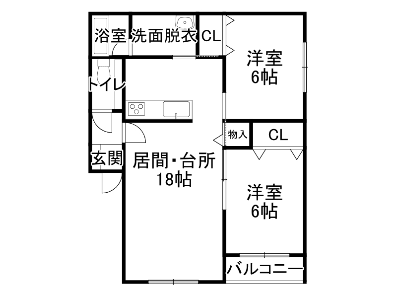 不動産賃貸 間取り