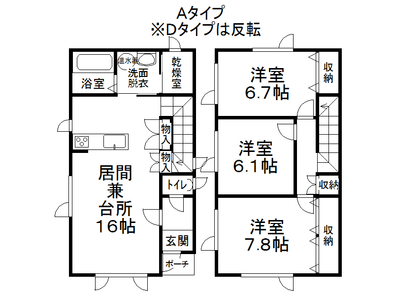 不動産賃貸 間取り