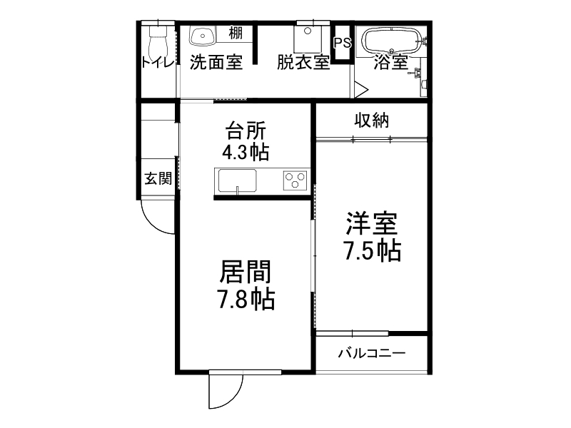 不動産賃貸 間取り
