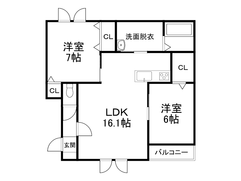不動産賃貸 間取り