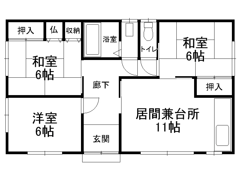不動産賃貸 間取り