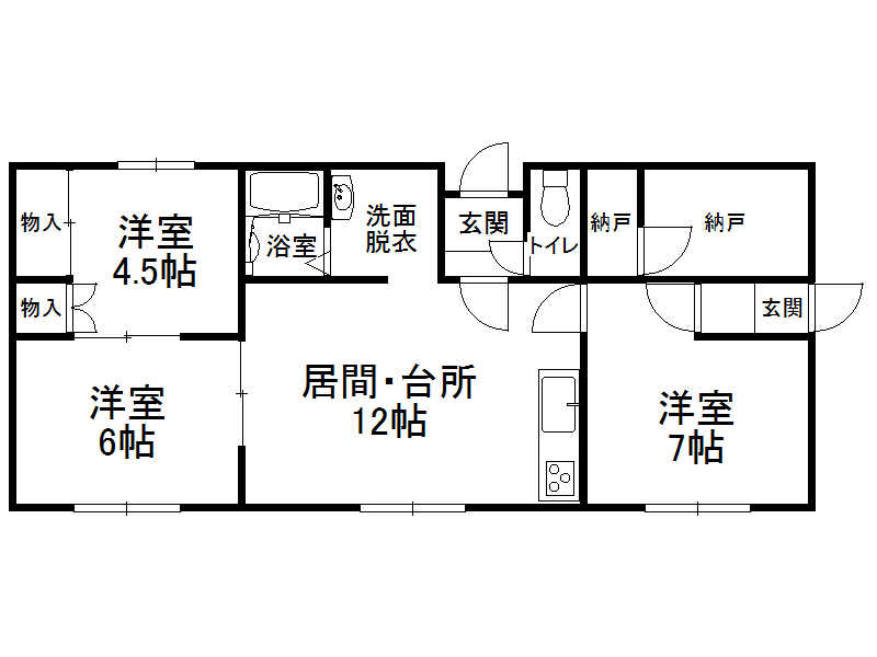 不動産賃貸 間取り