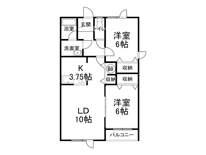 不動産賃貸 間取り